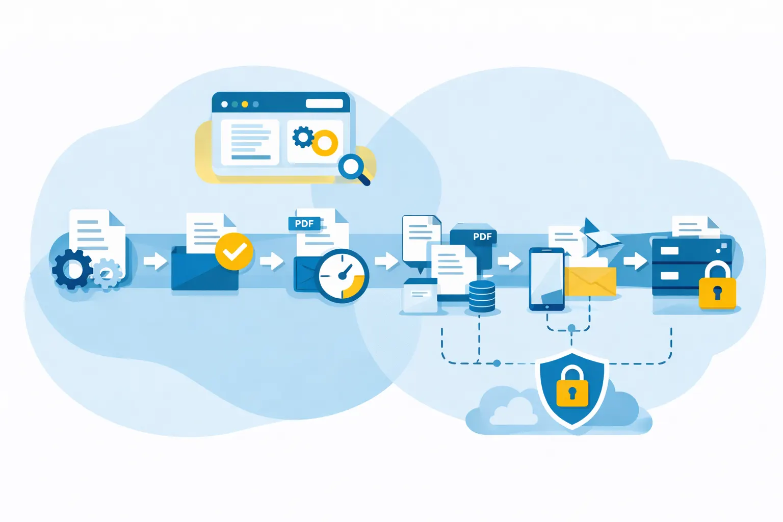 What is document workflow automation?