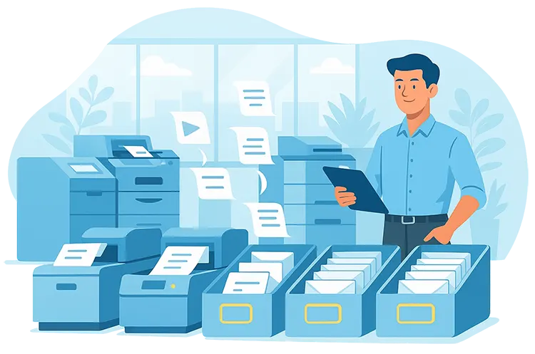 Optimize digital mailrooms